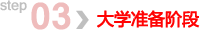 第三步：大学准备阶段