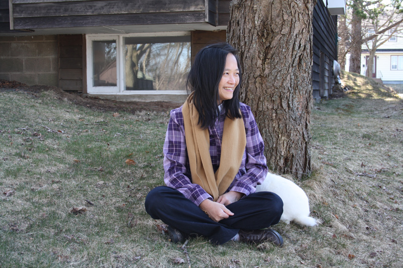 创办人蔡明伶生活照