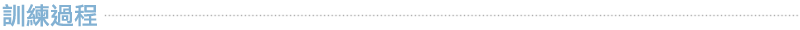 訓練過程